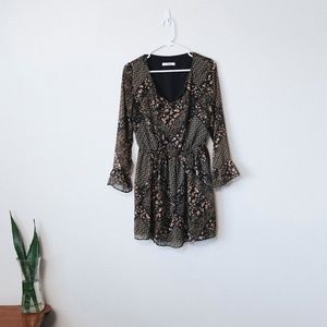 MANGO Floral mix pattern Dress US 2